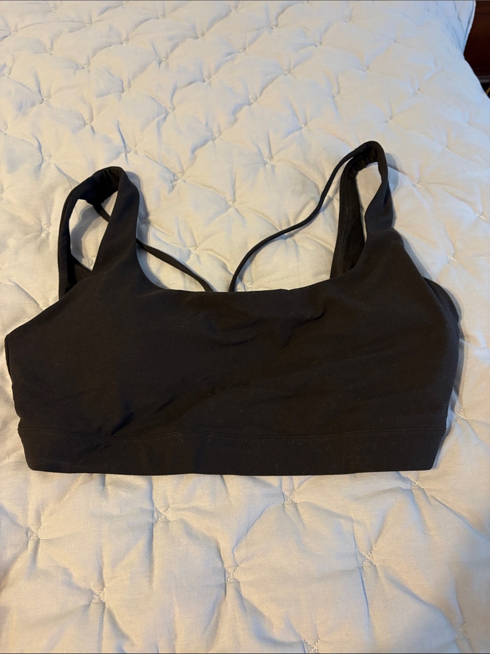 Black Women's Sports Bra - Comfortable Everyday Support